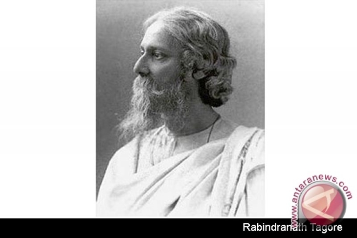 Tokoh kemanusiaan dan kesusastraan India yang pernah meraih penghargaan Nobel Sastra tahun 1931, Rabindranath Tagore ((Wikipedia))