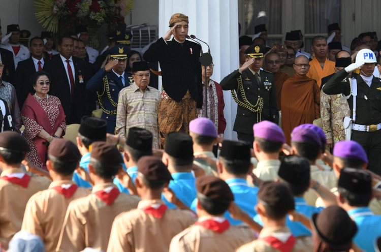 Presiden Joko Widodo Memimpin Upacara Peringatan Hari Lahir Pancasila