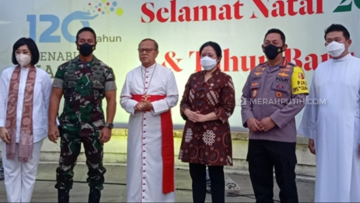 Datangi Katedral, Kapolri dan Panglima TNI Pastikan Perayaan Natal Berjalan Aman