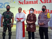 Datangi Katedral, Kapolri dan Panglima TNI Pastikan Perayaan Natal Berjalan Aman