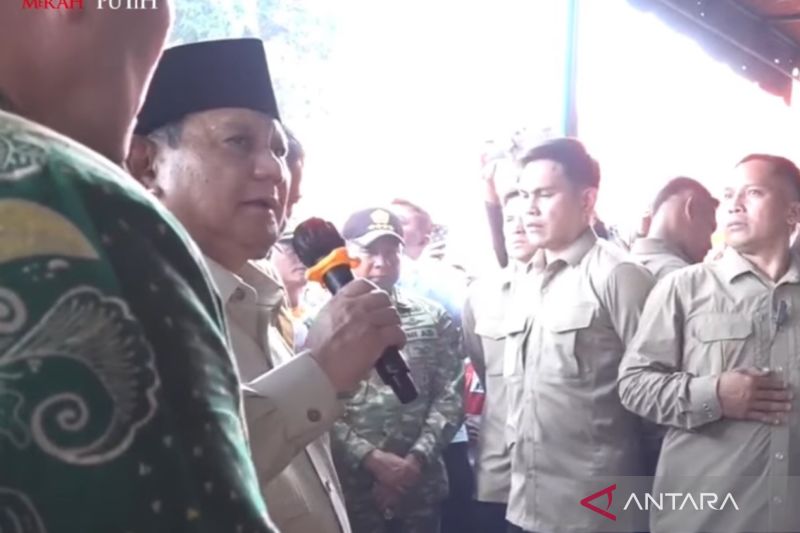  Presiden Prabowo Minta Kesabaran Warga, Pemerintah Janji Bangun Hunian Korban Bencana