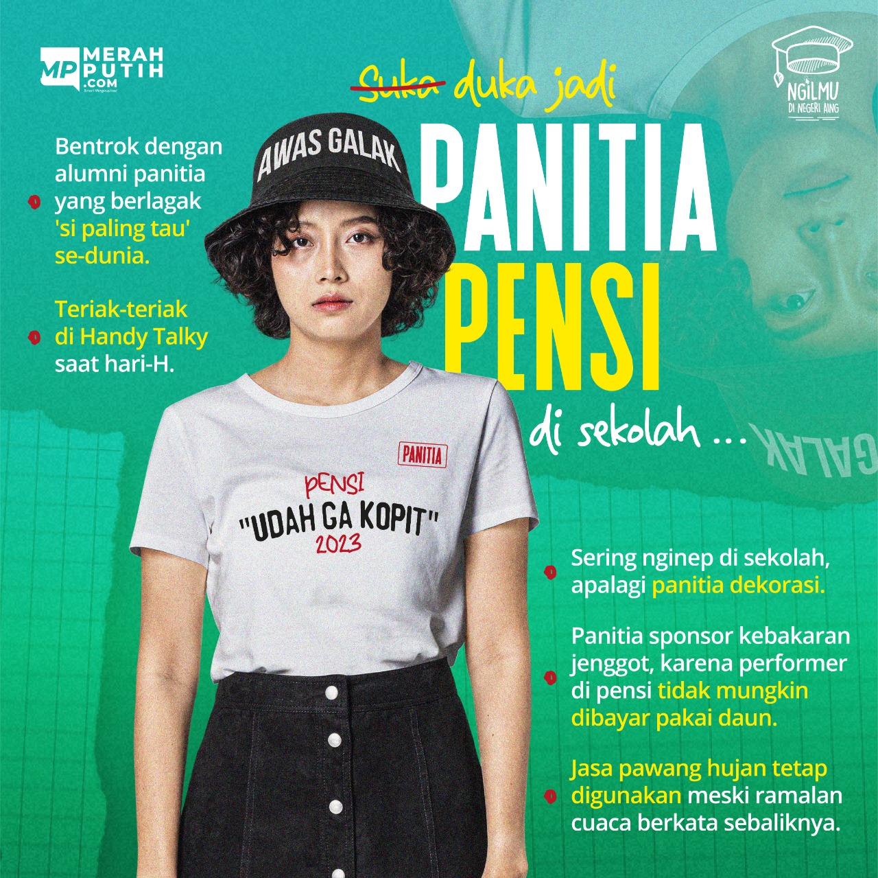 Suka Duka jadi Panitia Pensi