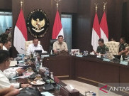 Kerja Hari Pertama Jadi Menko Polkam Ad Interim, Ini Arahan Sjafrie ke Bawahannya