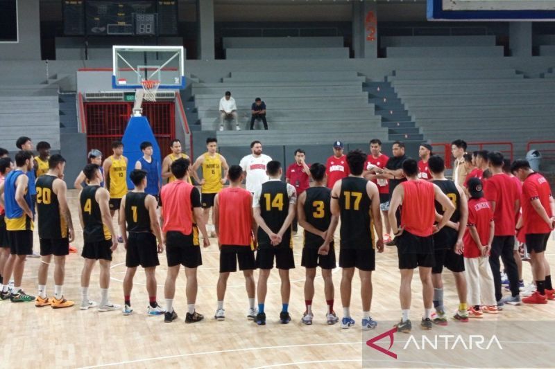 Enggan Pusingkan Pesaing, Timnas Basket Indonesia Siap Tempur di SEA Games 2025 untuk Medali Emas