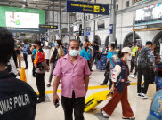 24.000 Pemudik Berangkat dari Stasiun Pasar Senen pada H-5 Lebaran