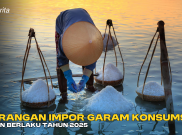 Larangan Impor Garam Konsumsi akan Berlaku Tahun 2025