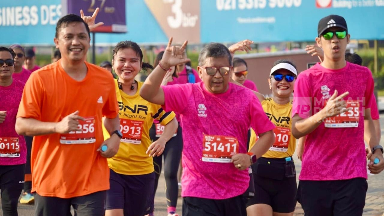 Dapat Medali Maraton 10K, Sekjen PDIP: Spirit Lari Itu Antipresidensial
