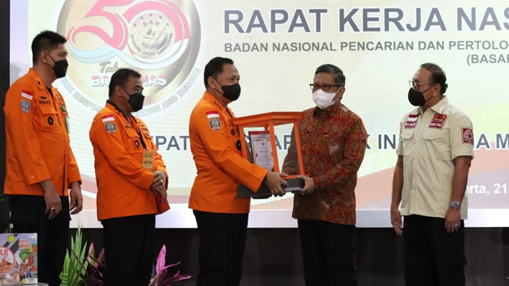 Megawati: Basarnas, BMKG, dan BNPB Adalah The Three Musketeers