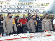 Polres Metro Jakarta Pusat Bongkar Penyelundupan 310 Kg Sabu Asal Iran