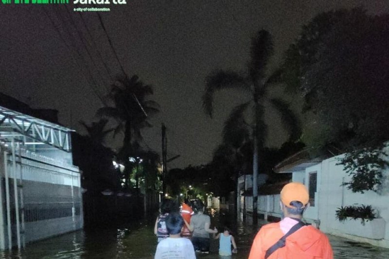 Ilustrasi banjir