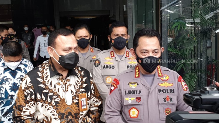 KPK-Polri Berkomitmen Lanjutkan Kerja Sama Pemberantasan Korupsi