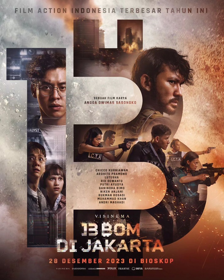 Trailer '13 Bom di Jakarta' Resmi Dirilis