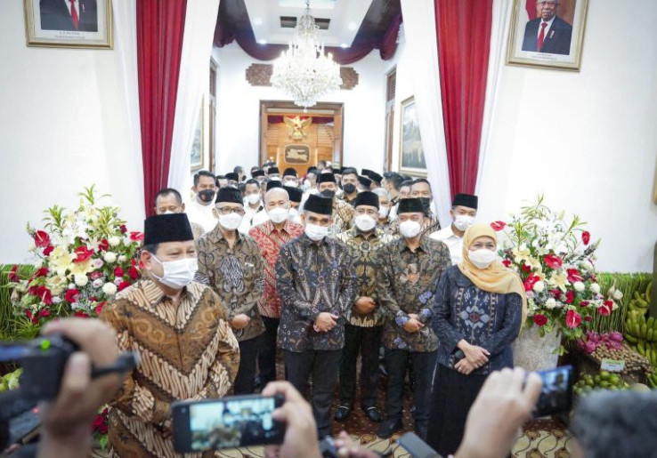 Safari Politik Prabowo di Jatim Bicarakan Swasembada Pangan