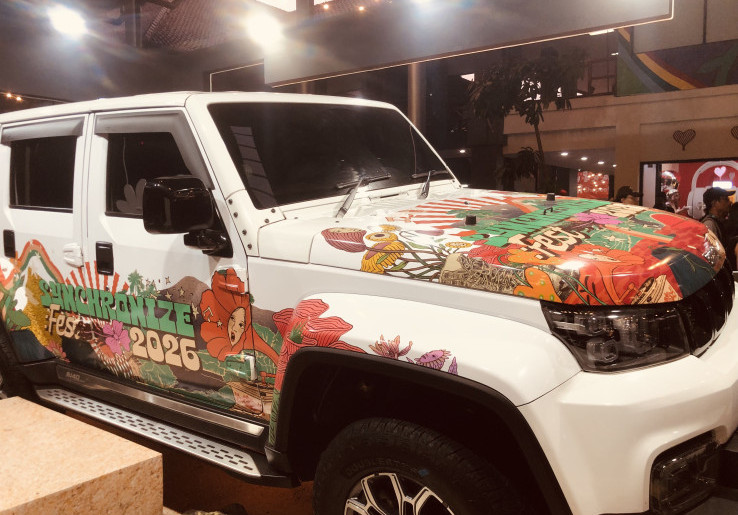 BAIC Hadirkan Booth Diecast Raksasa di Synchronize Festival 2026, ini Penampakannya