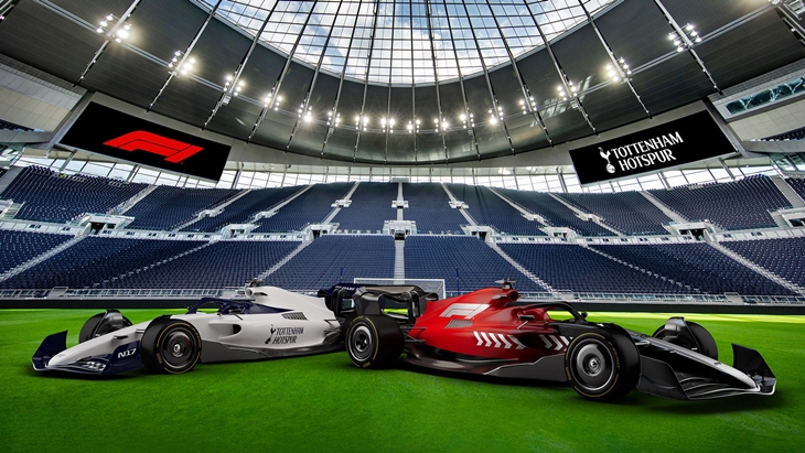 F1 Sepakati Kemitraan 15 Tahun dengan Tottenham Hotspur