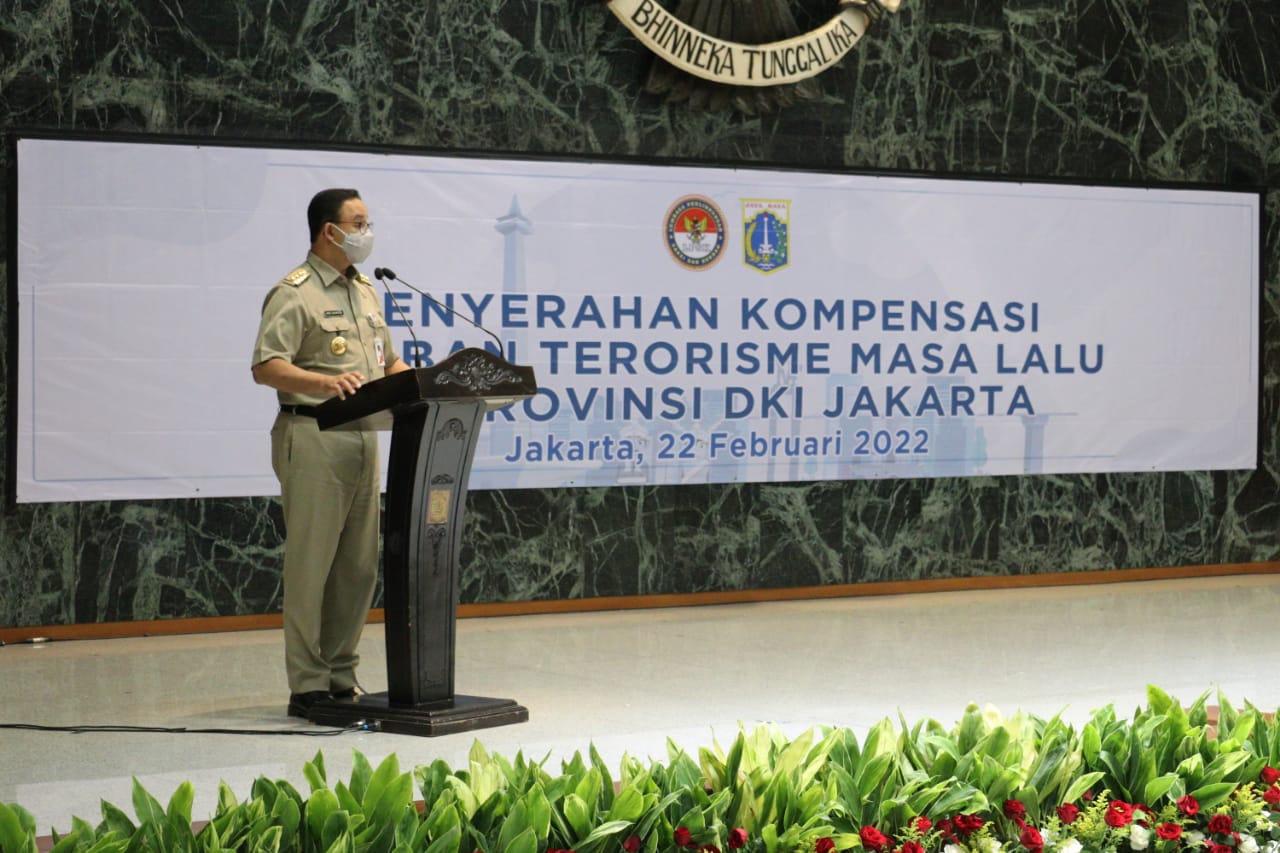 Anies Apresiasi Komitmen LPSK Berikan Kompensasi kepada 46 Korban Terorisme