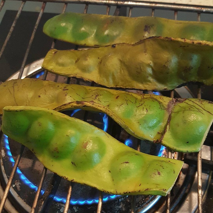 Petai bakar. (Intagram/puterilindunganbulan)