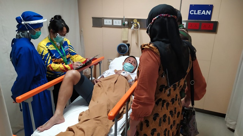 Korban begal Kolonel Adm Ridwan Gultom (Foto: Istimewa)