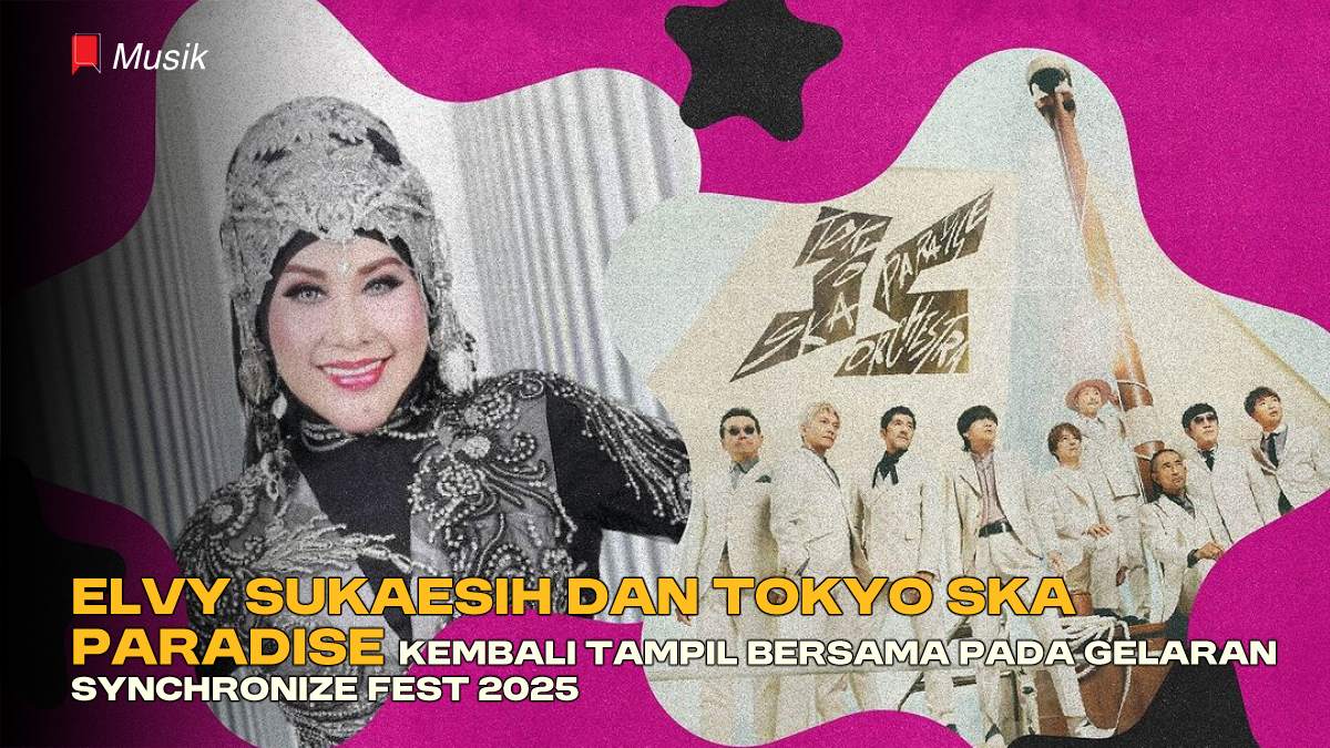 Elvy Sukaesih dan Tokyo Ska Paradise Kembali Tampil bersama pada Gelaran Synchronize Fest 2025