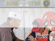 [HOAKS atau FAKTA]: Pembalap Marc Marquez Jalani Terapi Urut di Bulukumba 