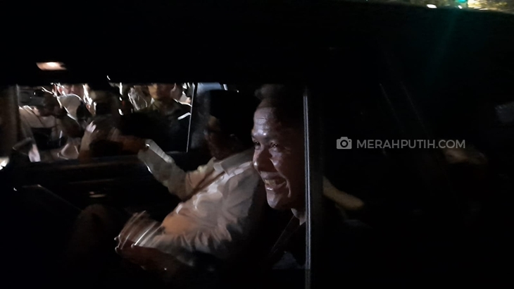 Prabowo, Anies, dan Ganjar Tiba di KPU
