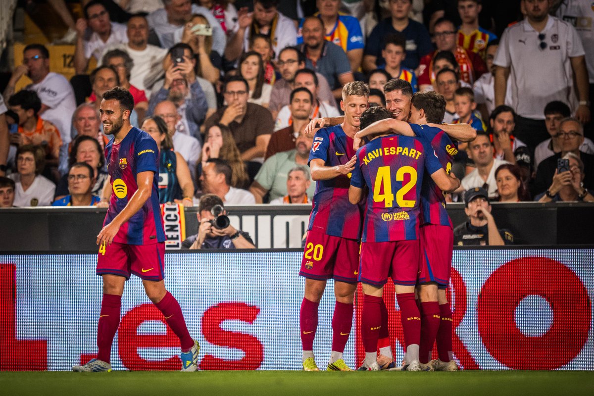 Barcelona Telan Kekalahan 1-3 dari Valencia di Laga Pamungkas Liga Spanyol La Liga, Real Madrid Menang 4-2