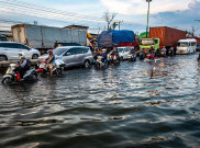 1 RT di Jakarta Utara Terendam Banjir Rob, Ketinggian Sampai 25 Cm