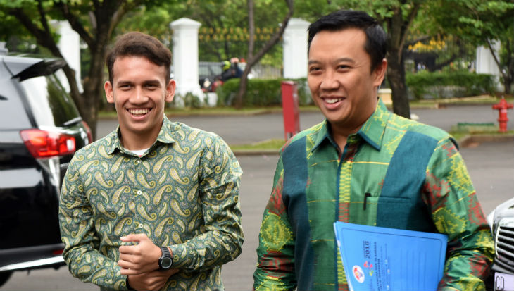 Bertemu Presiden Jokowi, Egy Maulana Vikri: Terima Kasih Pak