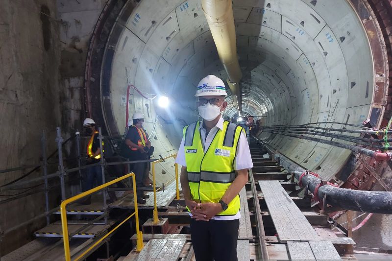 Progres Pembangunan Proyek MRT Fase 2A