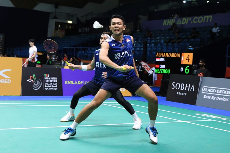 3 Ganda Putra Indonesia Melangkah Mulus ke Babak Kedua BAC 2023