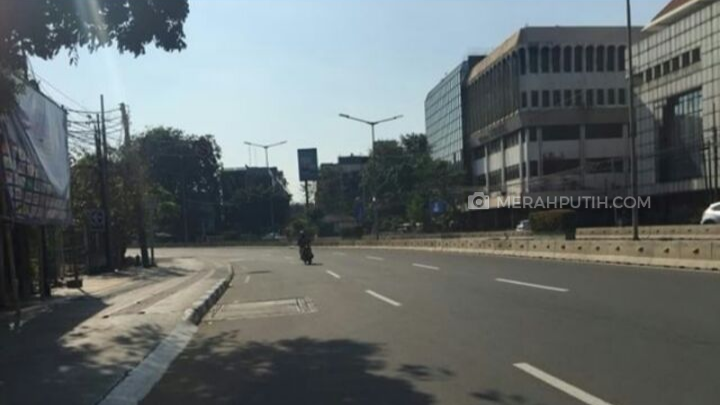 H+4 Lebaran, Jalanan Jakarta Lancar