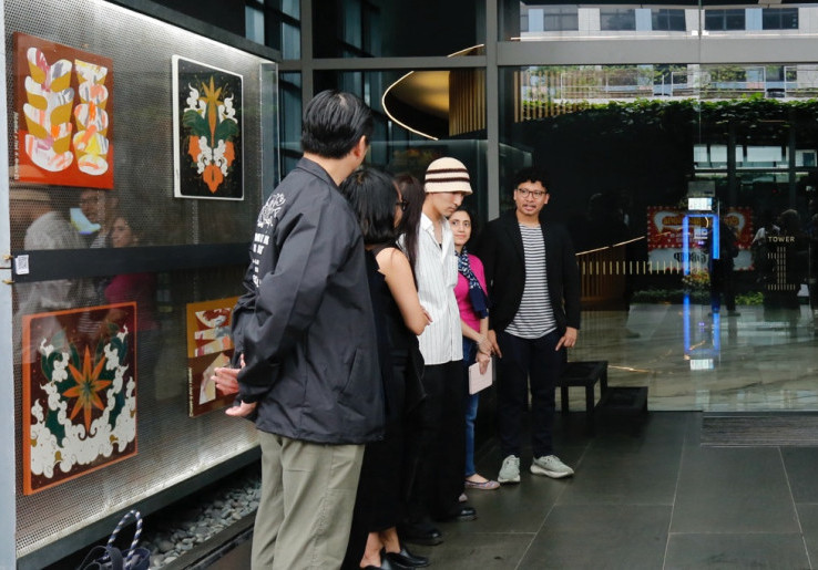 Ruang Seni Portabel Pertama Hadir di Sudirman, Buka dengan Pameran ‘Dentuman Alam’