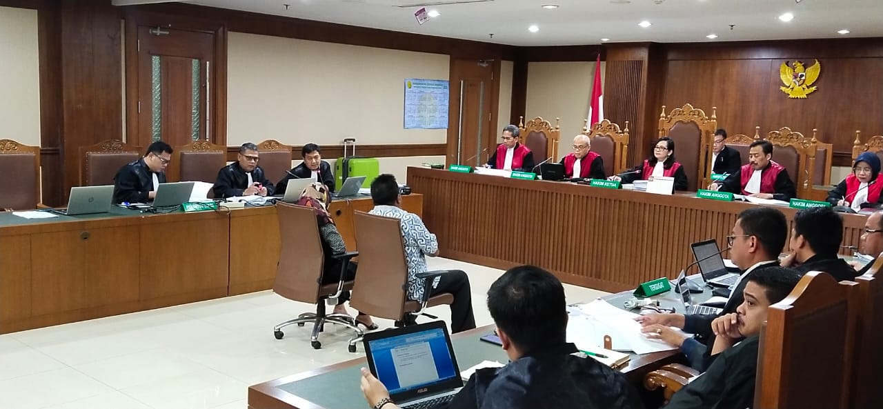Rano bersaksi dalam sidang lanjutan terdakwa Tubagus Chaeri Wardana alias Wawan, di Pengadilan Tipikor Jakarta, Senin (24/2)