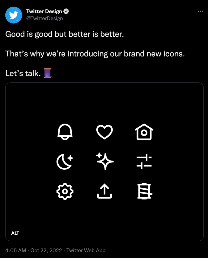 Twitter Perbarui Desain Ikon di Platformnya