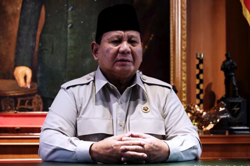 Pesan Idul Fitri Prabowo: Mari Bangun Indonesia Lebih Adil Sejahtera