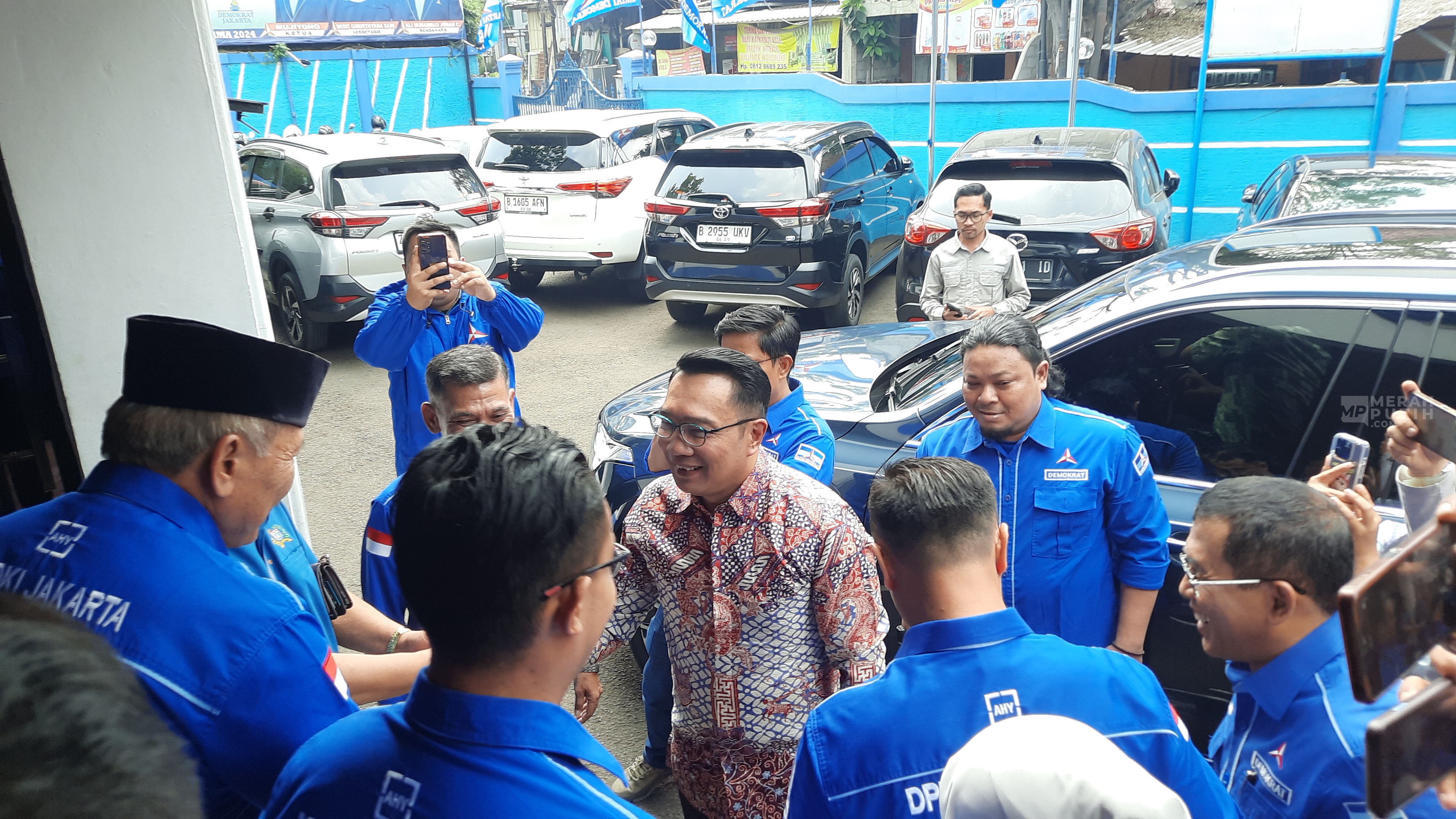 Ridwan Kamil Silaturahmi ke Kandang Demokrat, Para Kader Serukan 'RK Otw Jakarta'