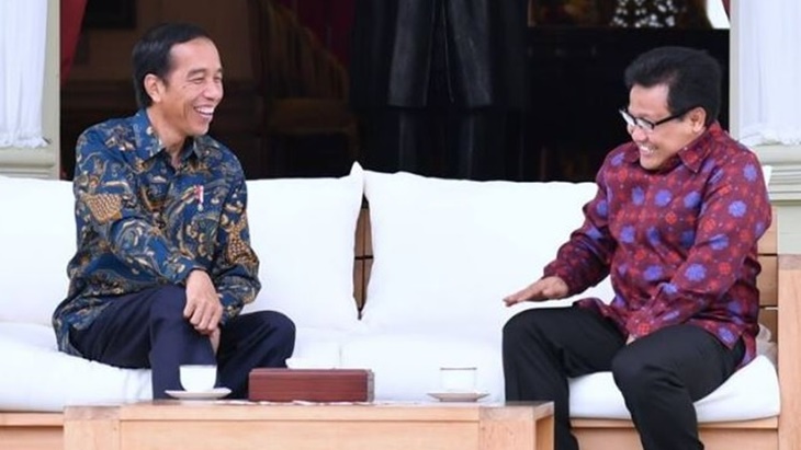 Presiden Jokowi dan Ketua Umum PKB Cak Imin