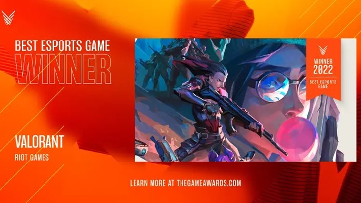 Valorant jadi Best Esports Game versi The Game Awards 2022