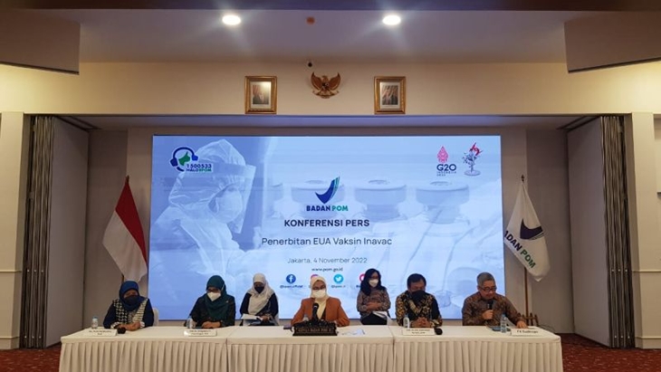 BPOM Terbitkan Izin Edar Vaksin Dalam Negeri Inavac
