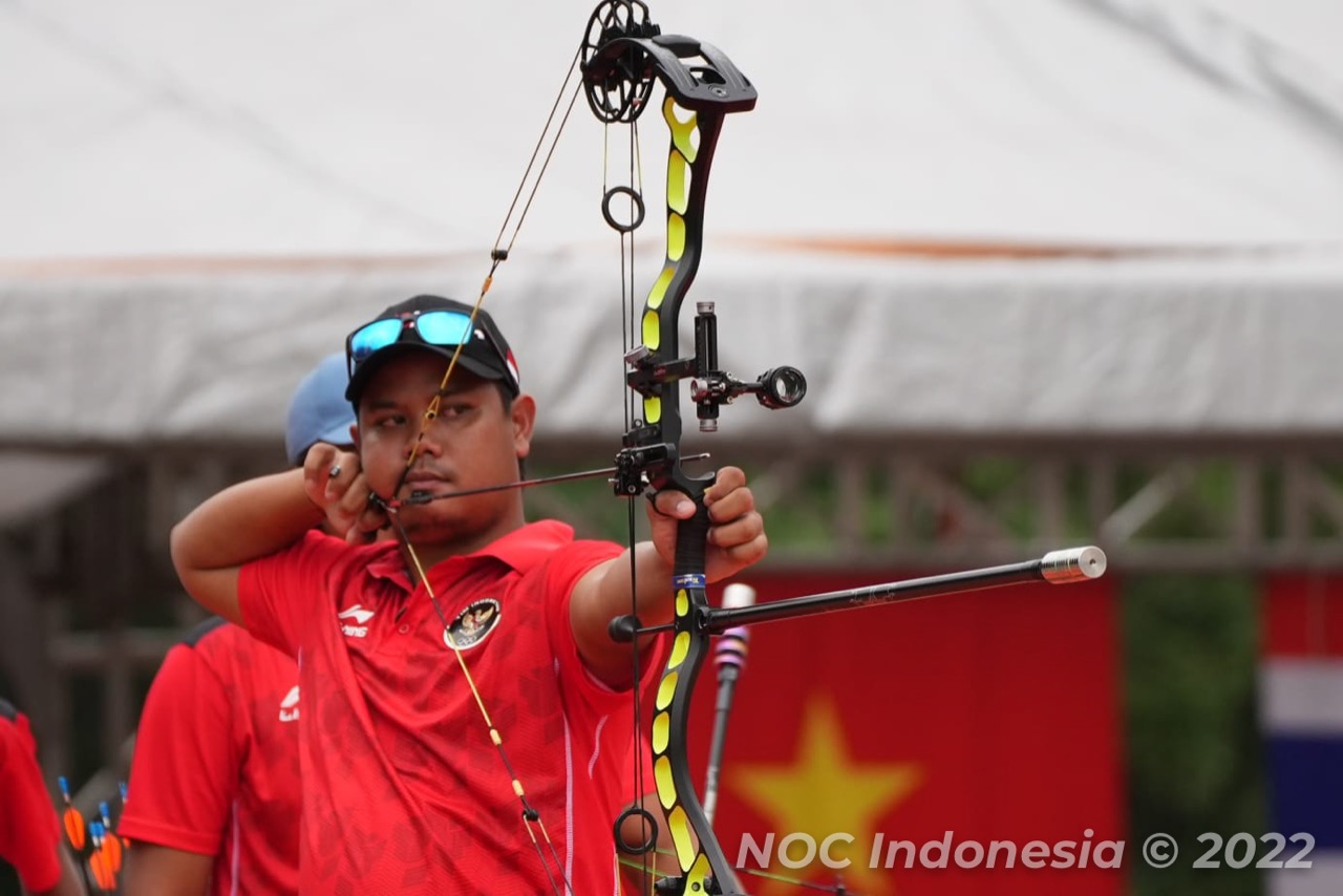 Tim Panahan Indonesia. (Foto: NOC Indonesia/MP Media/Argo Pambudi)