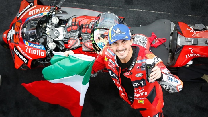Menang di MotoGP San Marino 2022, Bagnaia Makin Dekat ke Puncak Klasemen