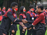 Kepuasan dan Kebahagiaan Jokowi Saat Terima Tim SEA Games Vietnam di Istana