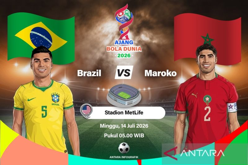 Prediksi Brasil Vs Maroko: Raksasa Juara 5 Kali Piala Dunia Waspadai Terkaman Singa Atlas
