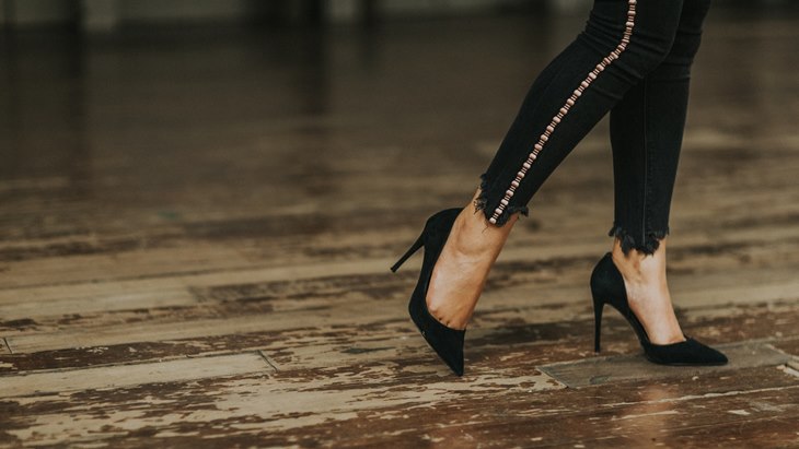 Tetap Nyaman Pakai High Heels