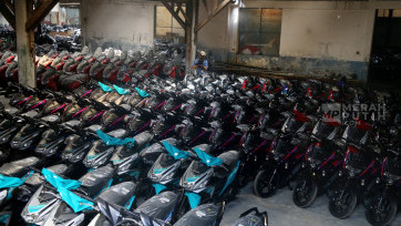 Gudang Motor Bodong di Kemandoran Digerebek, 1.494 Unit Disita Polda Metro Jaya