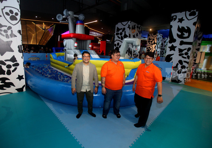 Soft Opening Wahana Pop Up Paw Patrol Adventure Bay Bounce di Carstensz Mall