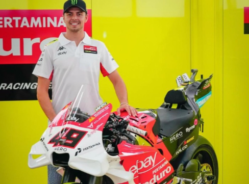 VR46 Racing Team Gunakan Livery Spesial di MotoGP Mandalika 2024