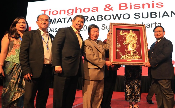 Hadiri Gala Diner Bersama Masyarakat Tionghoa, Prabowo Dapat Dukungan Jadi Presiden RI