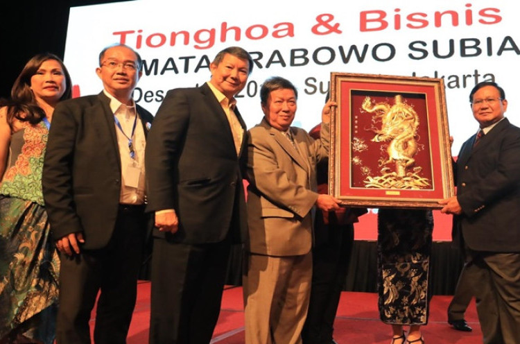 Hadiri Gala Diner Bersama Masyarakat Tionghoa, Prabowo Dapat Dukungan Jadi Presiden RI