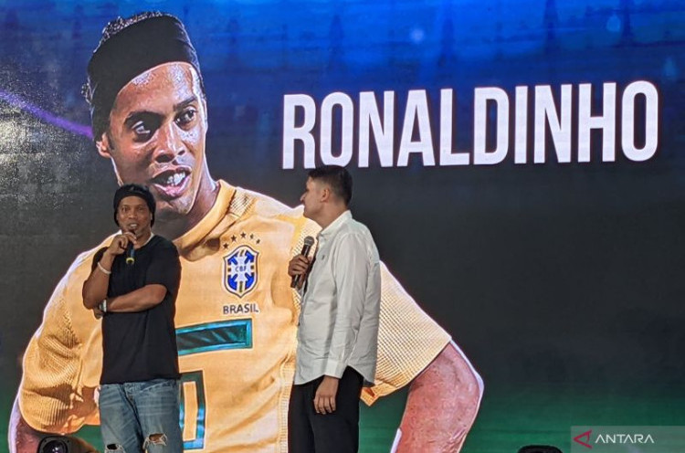 Ronaldinho Siap Main dan Hibur Masyarakat Indonesia